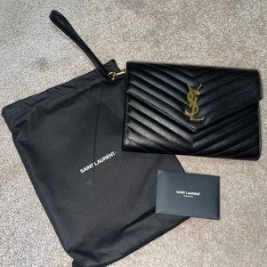 Saint Laurent Monogram Clutch